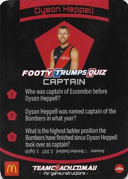 2021 Team Coach AFL - AFL Captains #C-05 Dyson Heppell Back